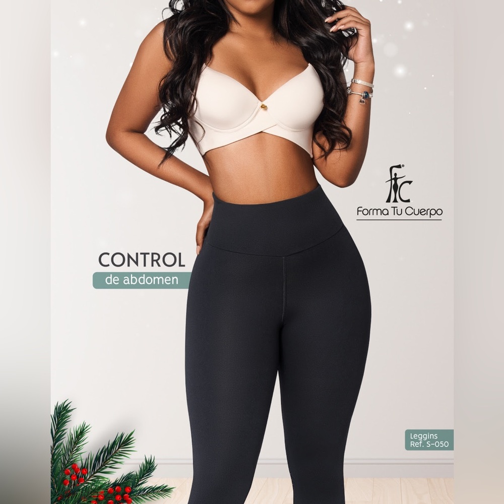 Forma tu Cuerpo Booty Lifting Leggings Levanta pompis S-050 - Picture 3 of 10